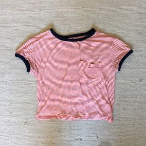 Flowy striped top